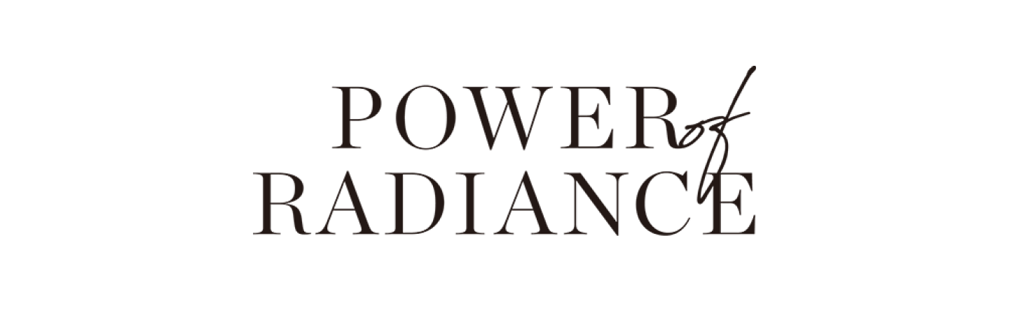 Text logo of “POWER of RADIANCE”.