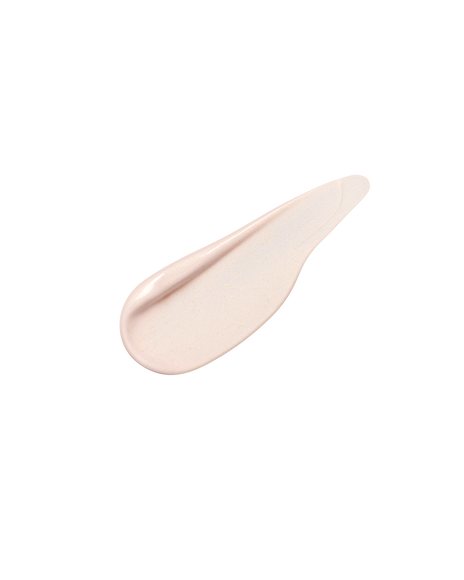 Photo of a smooth, light pink cream texture.