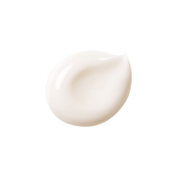 Photo of a smooth, creamy, milky white texture.