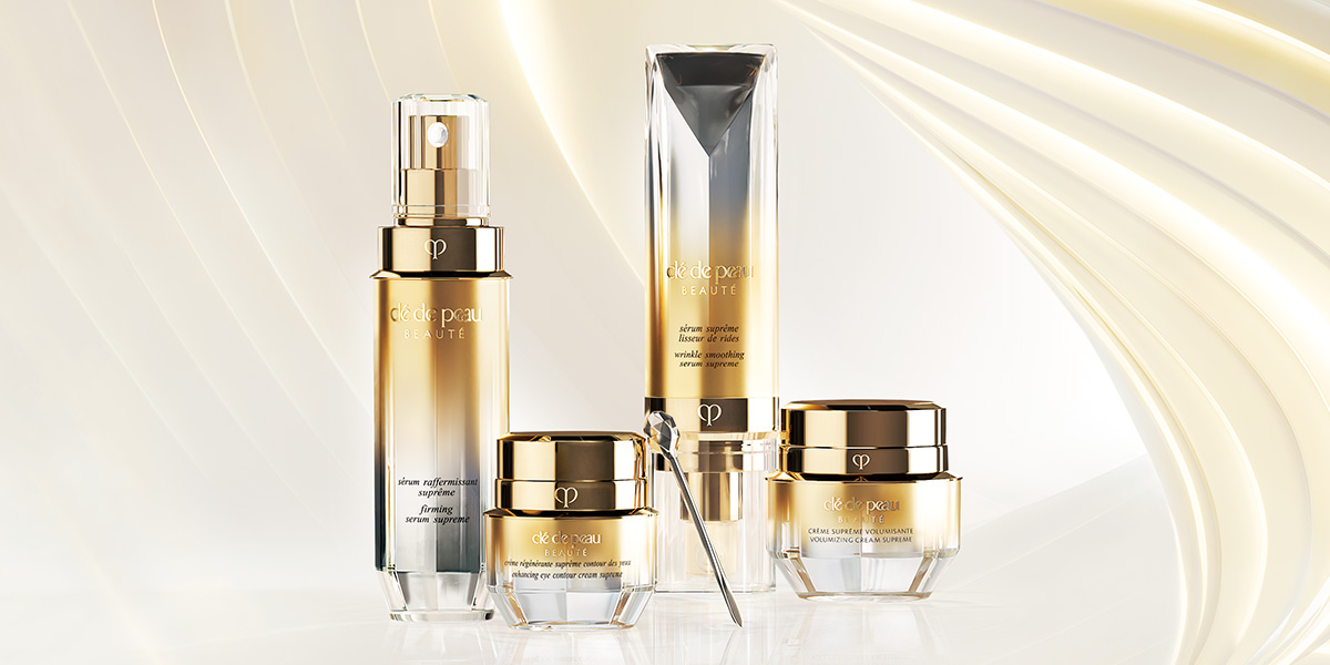 Cle de Peau Brightening Serum Supreme, Volumizing Cream, Le Serum