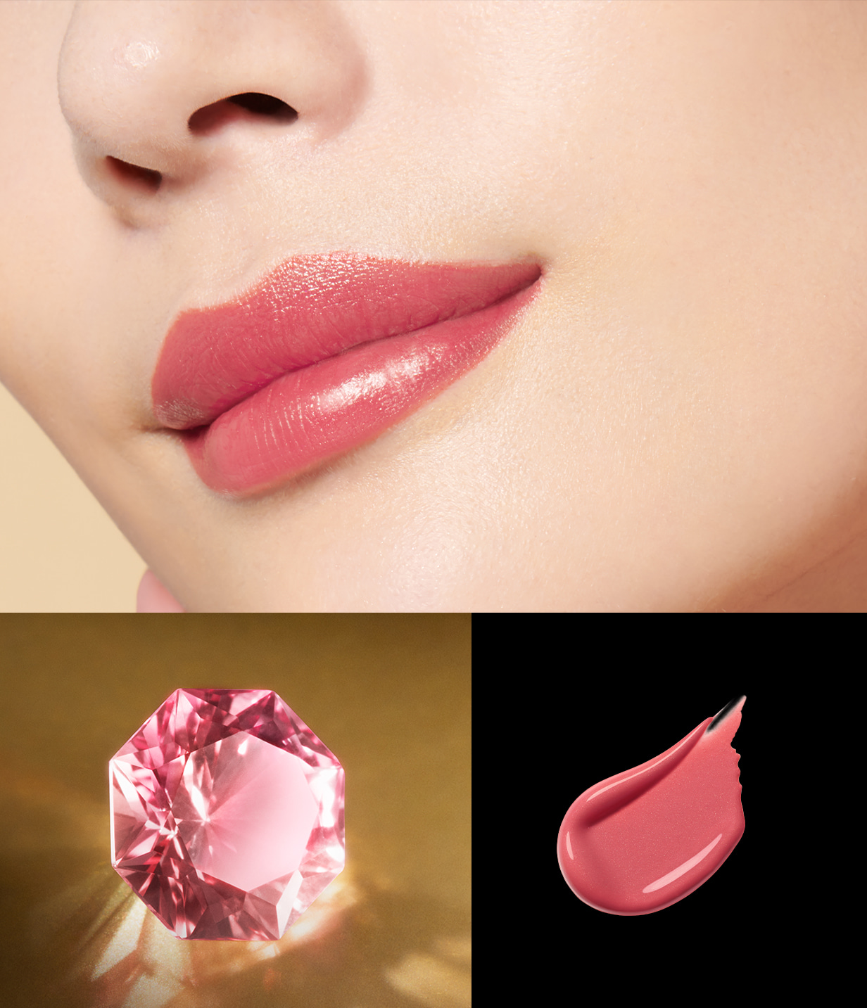 4 Charming Pink Sapphireのイメージ宝石、テクスチャ、塗布イメージ
